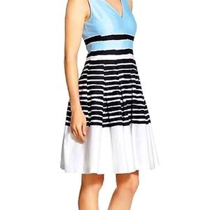 Anne Klein Multicolor Bright Water Combo dress